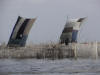 voiles dans la lagune